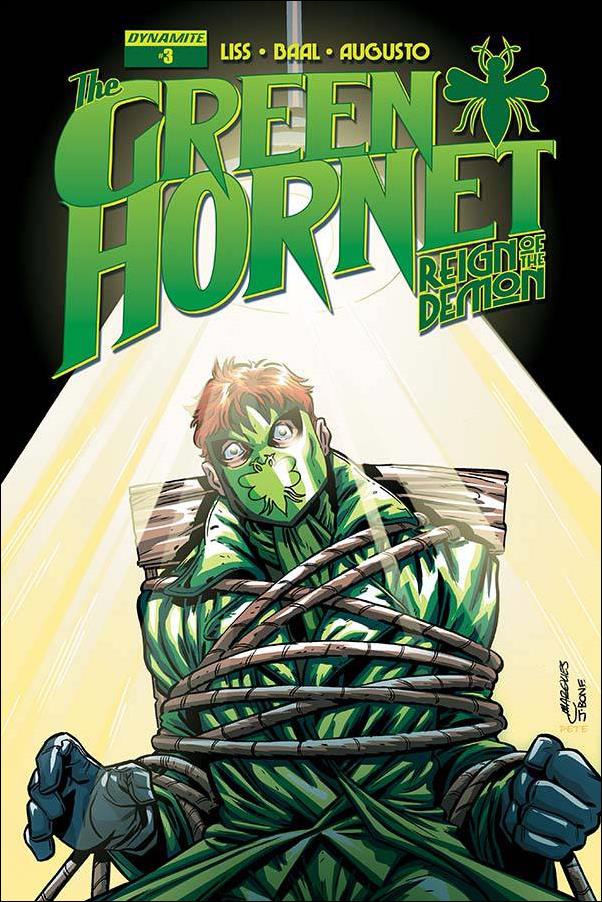 Green Hornet Reign of the Demon issue 3-B Anthony Marques Cover