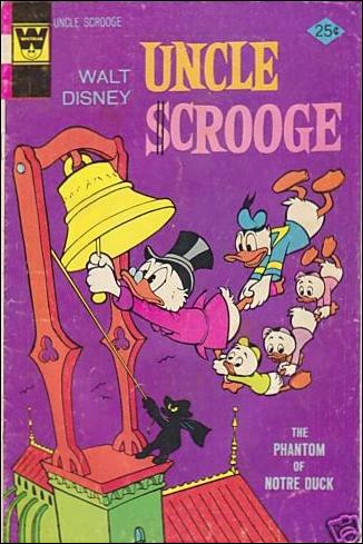 Walt Disney's Uncle Scrooge issue 114-B Whitman Cover