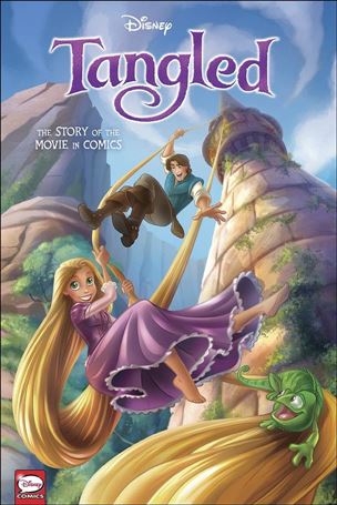 Disney Tangled: The Story of the Movie in Comics Cover Image 1