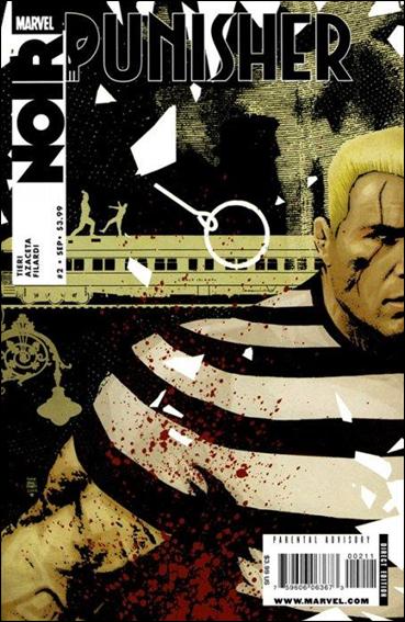 Punisher Noir issue 2 Tim Bradstreet Cover