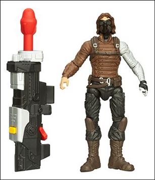 Captain America: The Winter Soldier figure 4-B Winter Soldier (Precision Strike) Loose