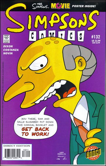 Simpsons Comics issue 132