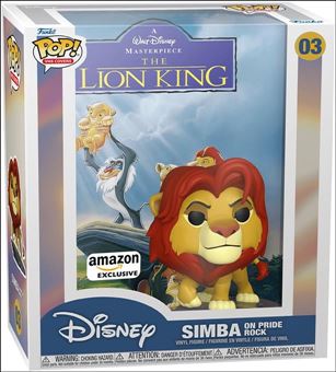 POP! VHS Covers figure 3 Simba on Pride Rock Amazon Exclusive