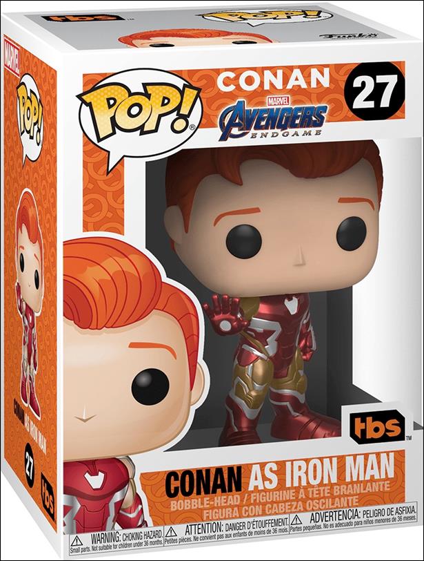 POP! Conan figure 27 Conan as Iron Man SDCC 2019