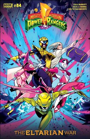 Mighty Morphin issue 15-B Eleonora Carlini Cover