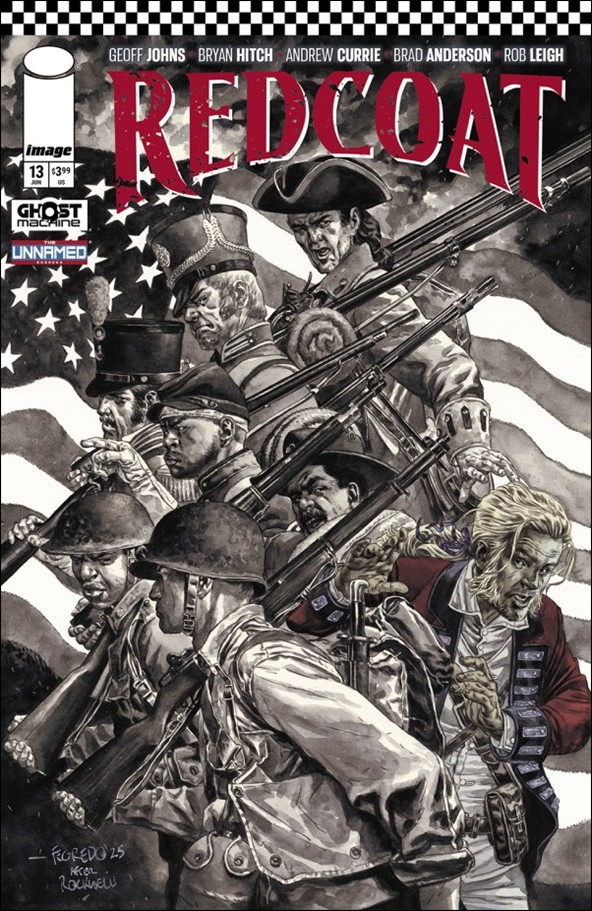 Redcoat (2024) issue 13-B Duncan Fegredo Cover