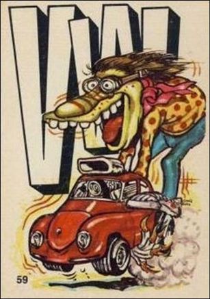 Fabulous Odd Rods (Base Set) card 59 VW