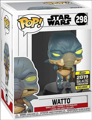 POP! Star Wars figure 298-B Watto Galactic Convention Exclusive