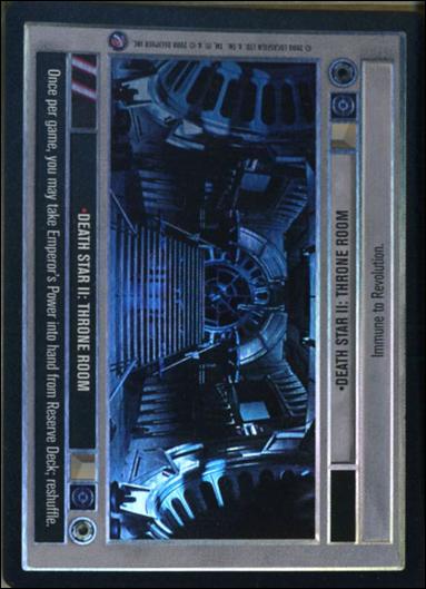 Star Wars: Reflections II: Expanding the Galaxy (Base Set) card 54 Death Star II: Throne Room