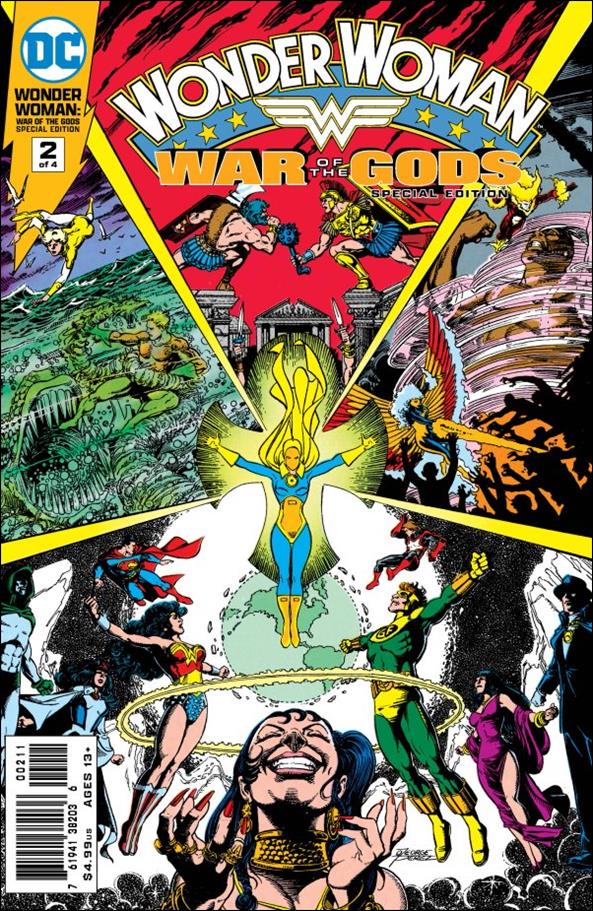 War of the Gods issue 2-C Special Edition Facsimile Cover