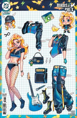 Birds of Prey (2023) issue 21-C Rian Gonzales Cardstock Cover