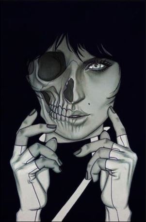 Grim issue 6-I Jenny Frison 616 Comics Black & White Virgin Cover