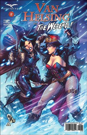 Van Helsing vs the Werewolf issue 2-B Mike Lilly Cover