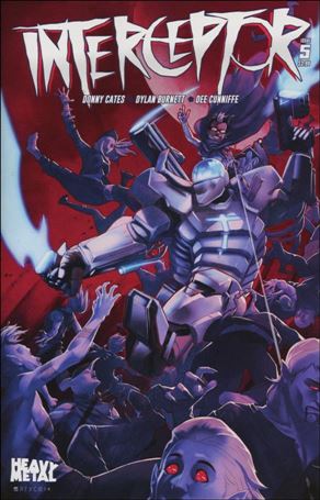 Interceptor issue 5-B Jamal Campbell Cover