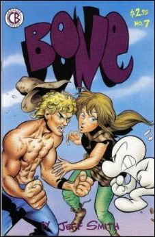 Bone (1991) issue 7 Dark Purple Logo (1st Printing)