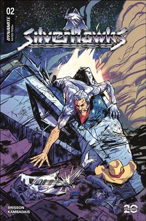 Silverhawks (2025) issue 2-L David Cousens Battle Damage 1:10 Cover