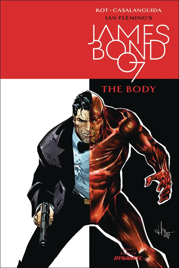 James Bond: The Body issue 1 Luca Casalanguida Cover