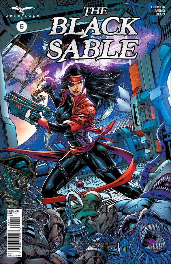 Black Sable issue 6 Igor Vitorino Cover