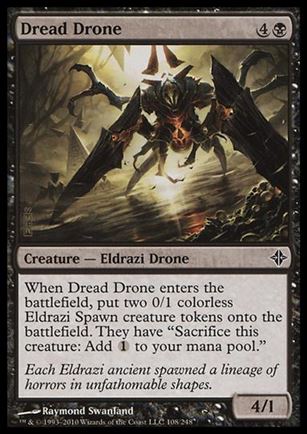 Magic the Gathering: Rise of the Eldrazi (Base Set) card 108 Dread Drone
