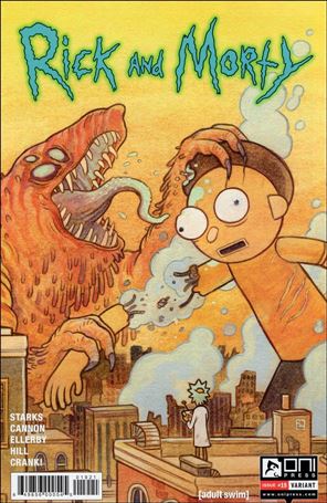 Rick and Morty (2015) issue 19-B Tait Howard Cover