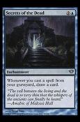 Magic the Gathering: Dark Ascension (Base Set) card 48 Secrets of the Dead