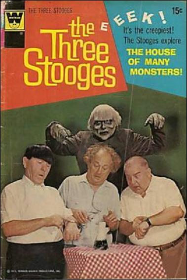 Three Stooges (1960) issue 54-B Whitman Cover