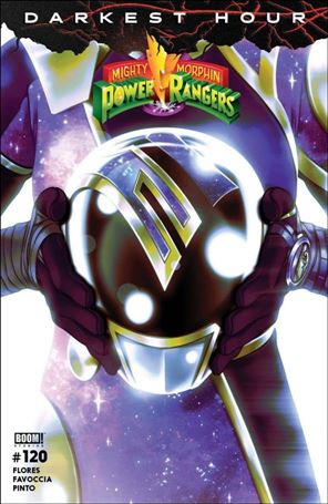 Mighty Morphin Power Rangers issue 120-C Goñi Montes Helmet Cover
