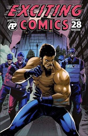 Exciting Comics (2019) issue 28 Alexander Malyshev Cover
