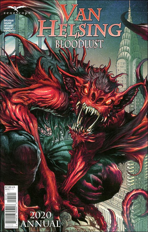 Van Helsing 2020 Annual: Bloodlust issue 2020-B Harvey Tolibao Cover