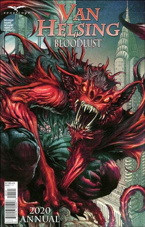 Van Helsing 2020 Annual: Bloodlust issue 2020-B Harvey Tolibao Cover