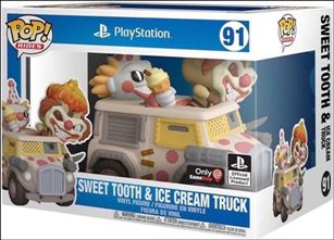 POP! Rides figure 91 Sweet Tooth & Ice Cream Truck GameStop Exclusive