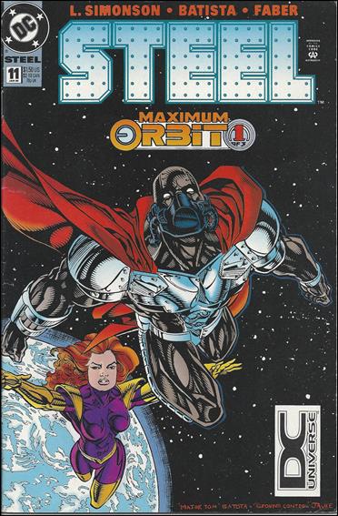 Steel (1994) issue 11-B DC Universe UPC (2nd Printing)