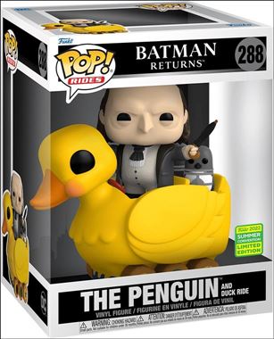 POP! Rides figure 288-B The Penguin and Duck Ride Summer Con Exclusice