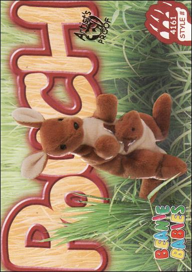 Beanie Babies Series 3 (Artist Proof Parallel Base Set) card 116 Pouch