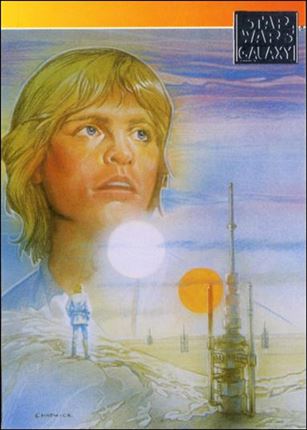 Star Wars Galaxy: Series 1 (Factory Base Set) card 86 Paul Chadwick