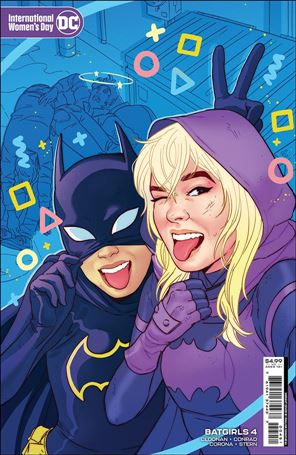 Batgirls issue 4-D Paulina Ganucheau Intl Women's Day Cardstock Cover
