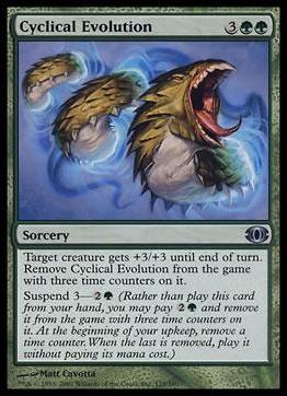 Magic the Gathering: Future Sight (Base Set) card 125 Cyclical Evolution