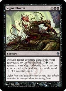 Magic the Gathering: Duel Decks: Izzet vs. Golgari (Base Set) card 74 Vigor Mortis