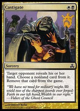 Magic the Gathering: Guildpact (Base Set) card 106 Castigate