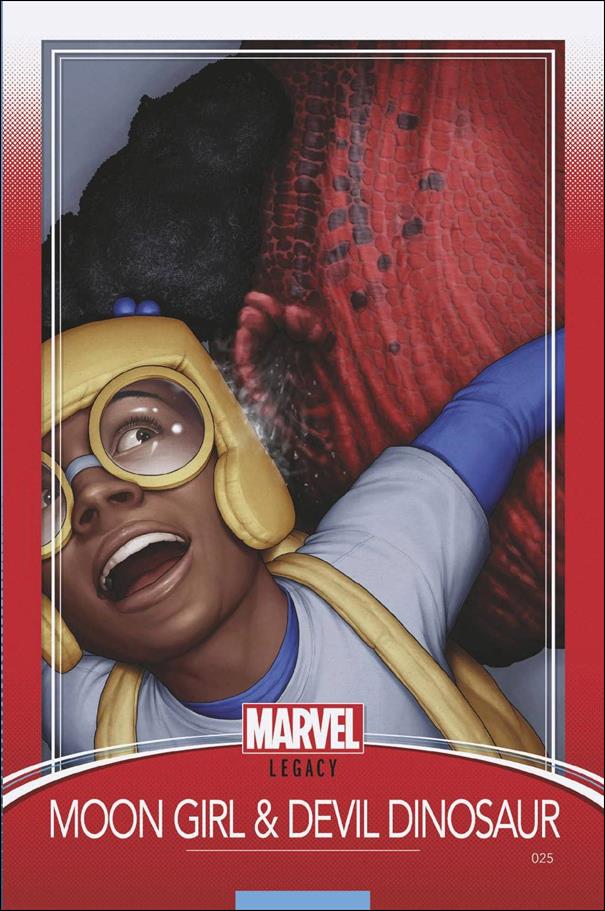 Moon Girl and Devil Dinosaur (2016) issue 25-C John Tyler Christopher Marvel Trading Card Cover