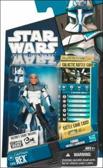 Star Wars: The Clone Wars Collection 3 3/4" Figures (2010) figure CW01 Captain Rex