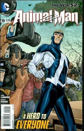 Animal Man (2011) issue 19 Gatefold Cover