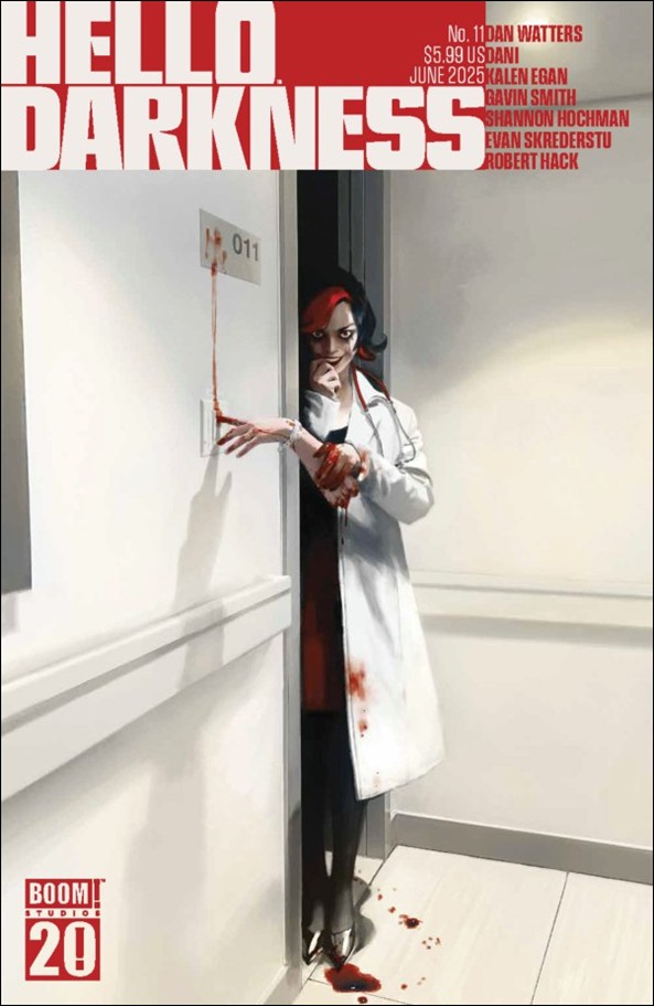 Hello Darkness issue 11 Miguel Mercado Cover