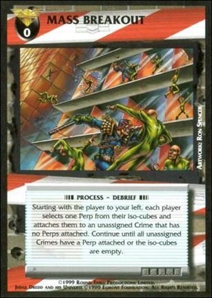 Dredd: The Card Game card 93 Mass Breakout