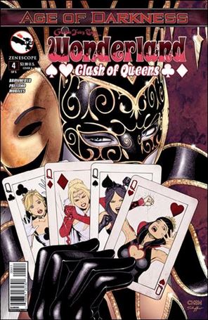Grimm Fairy Tales Presents Wonderland: Clash of Queens issue 4 Sean Chen Cover