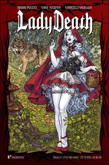 Lady Death (2010) issue 21-F Little Red Dead Cover 1/850