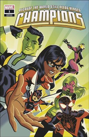 Champions (2019) issue 1-D Michael Cho 1:25 Cover