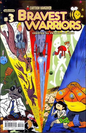Bravest Warriors issue 3-B Aaron Renier Cover