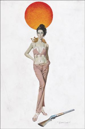 Gun Honey issue 2-E Robert McGinnis Virgin Cover