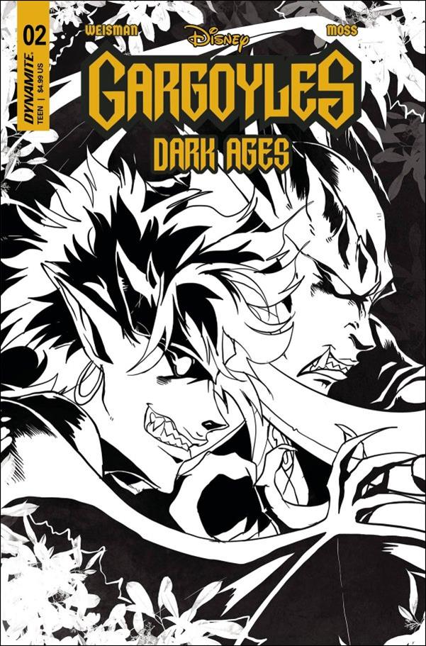 Gargoyles: Dark Ages issue 2-L Kenya Danino 1:20 Line Art Cover